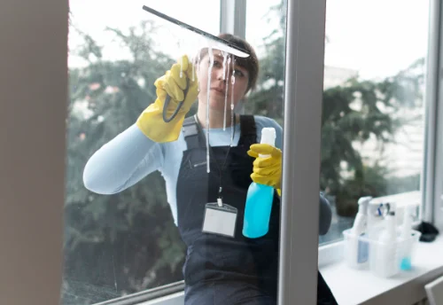 Nettoyage de vitres intérieures et extérieures à Serques